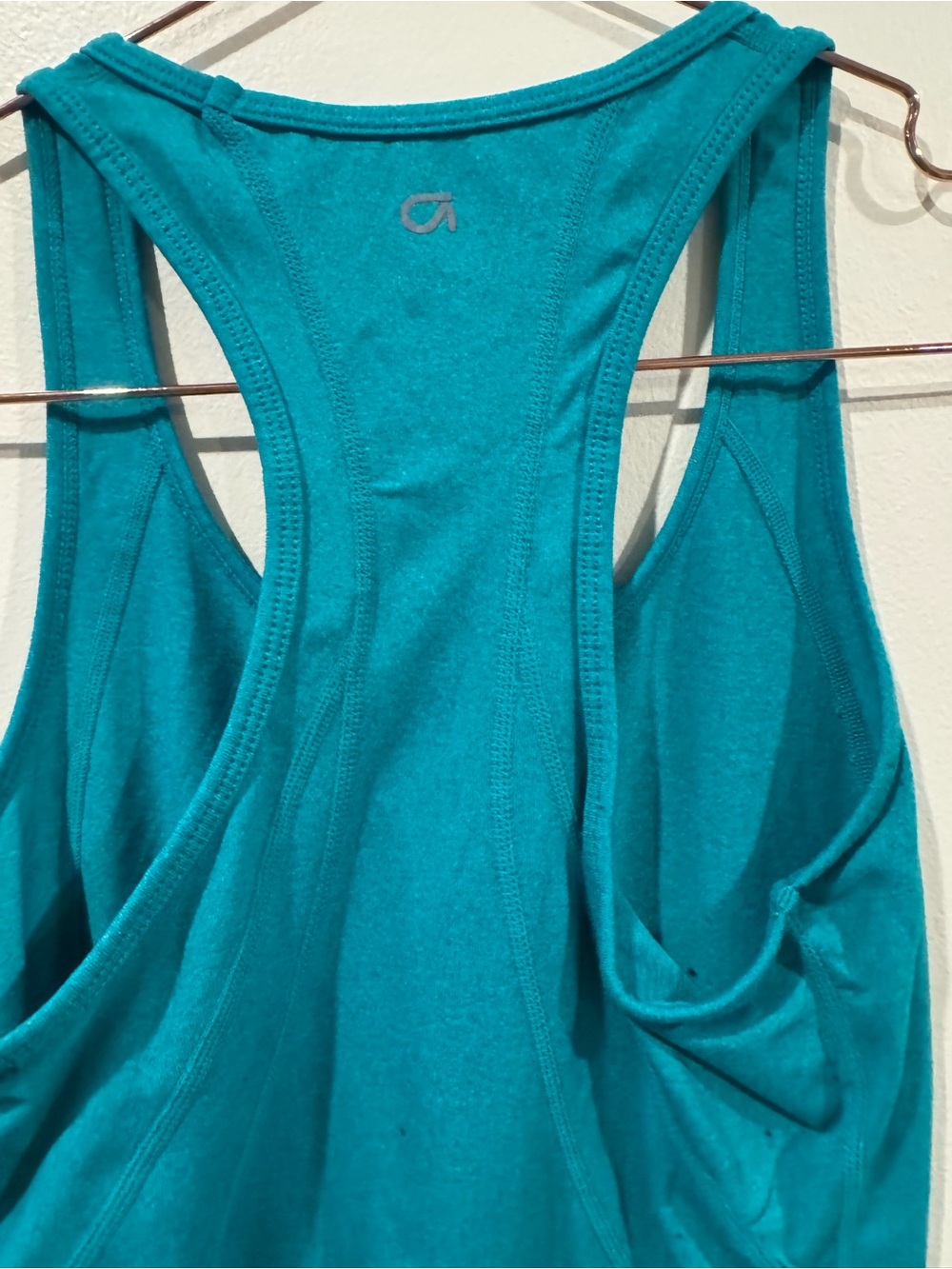 GAP Teal Racerback Tank Top - Picture 8 of 8